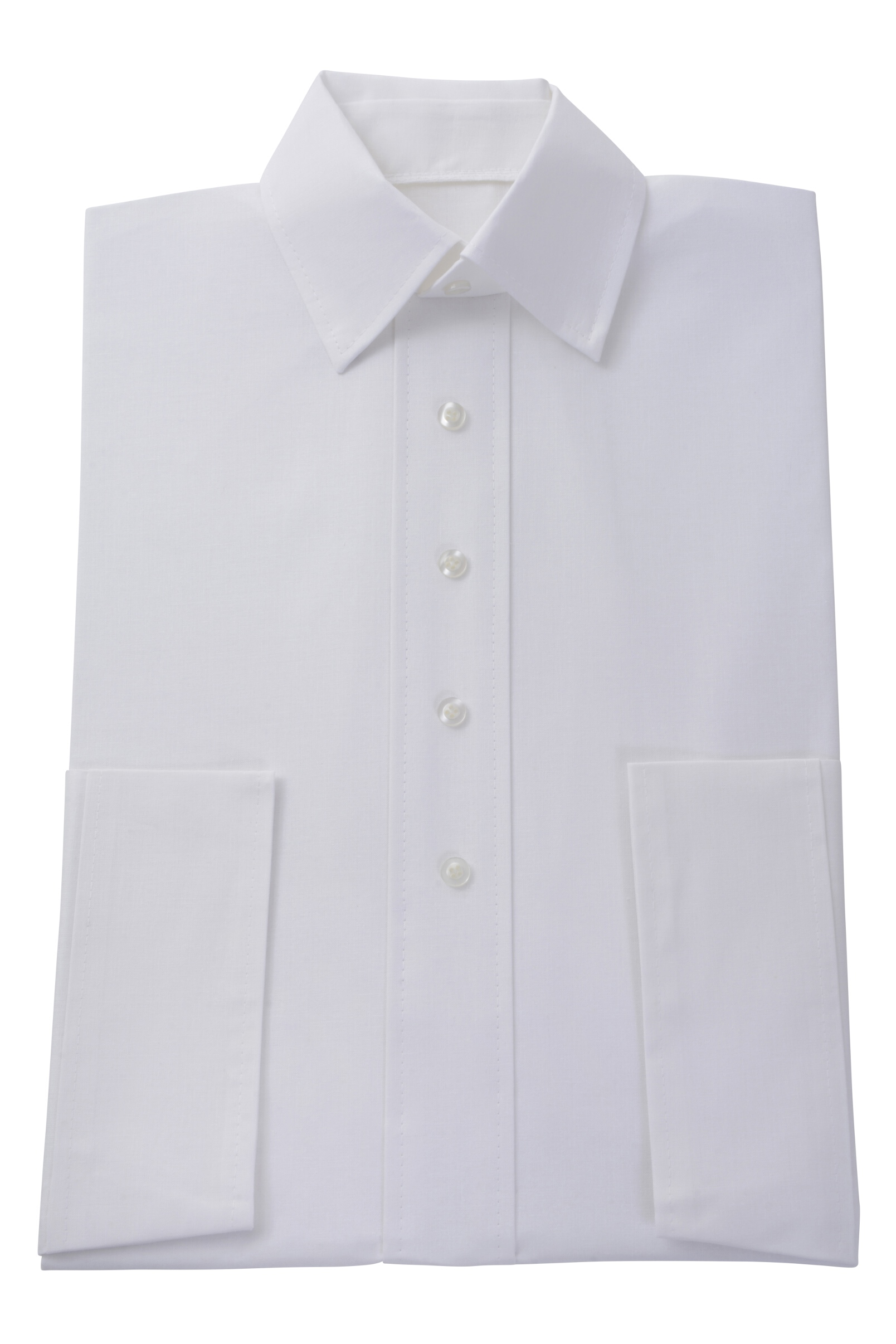 Herrenkleid Nr. 280 Baumwolle weiß, zeitgemäßer Hemdkragen