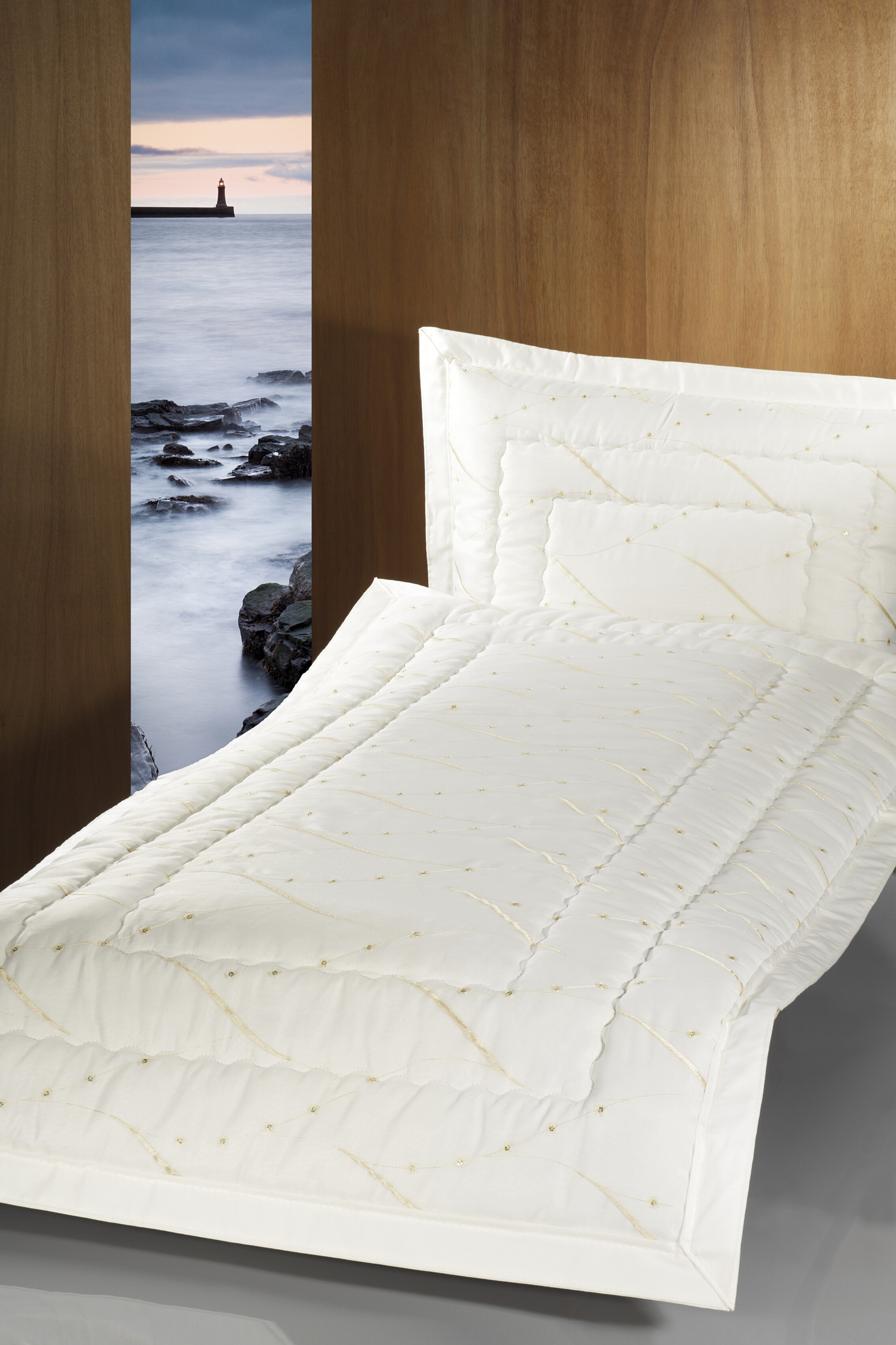 Deckengarnitur 01785 Florenz crème, Steg