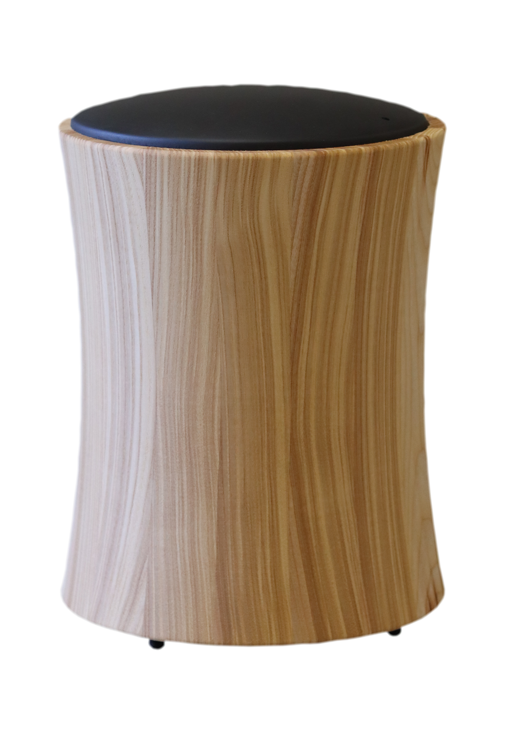 Urne Nr. 1022 Esche natur geölt, Deckel Buche-schwarz