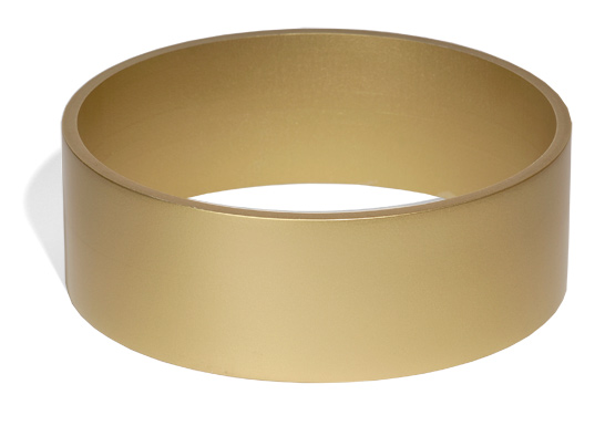 Urnenring 0106 Ahornring gold lackiert