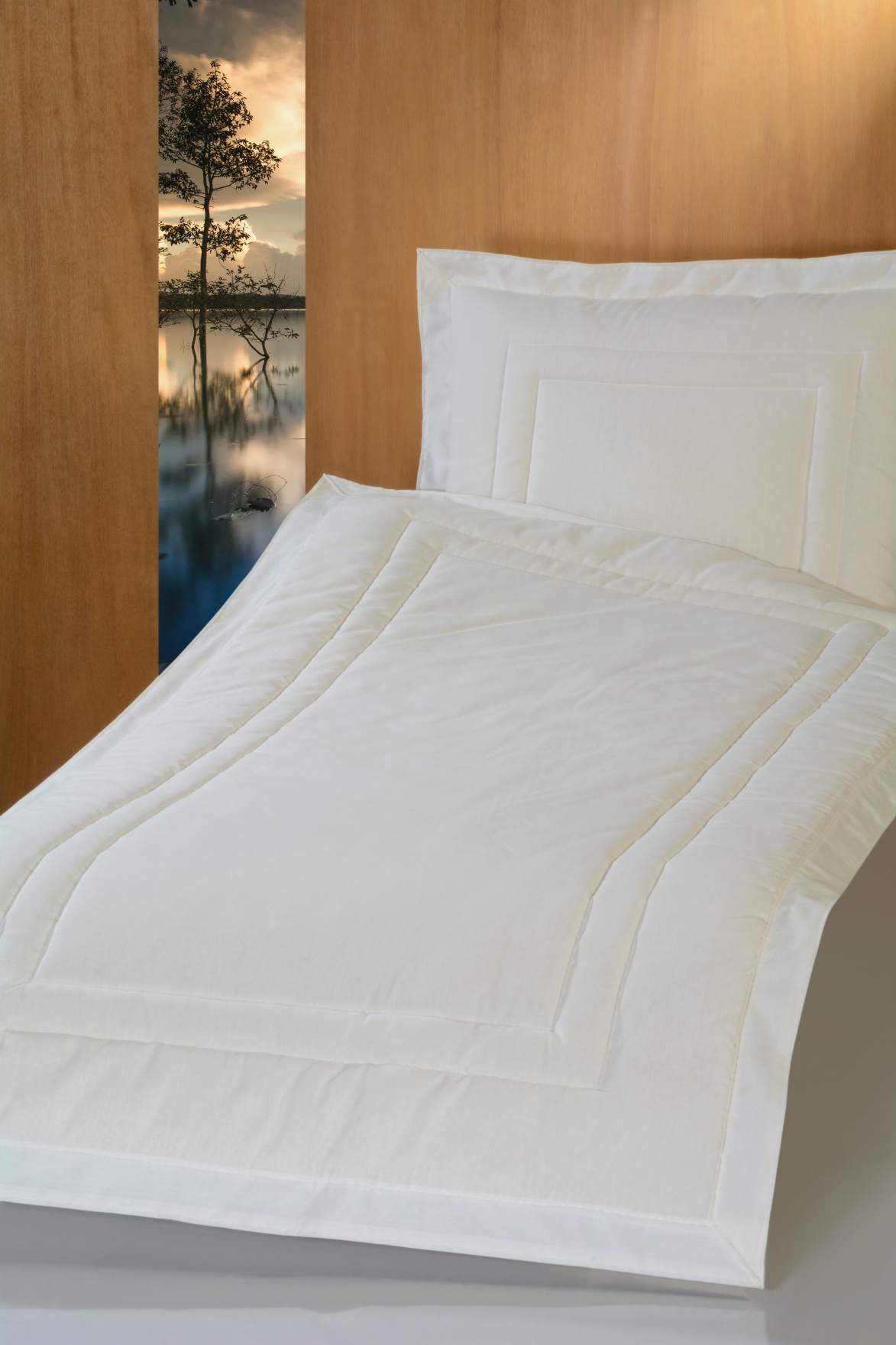 Deckengarnitur BIO 01490 sand, Steg